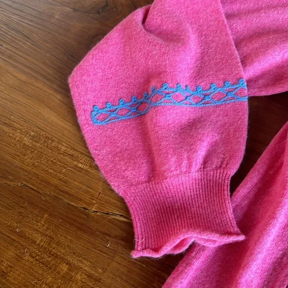 Johnny Was Ryan Zip Up Hoodie in Fuchsia XL NWT - Picture 3 of 13